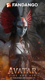 Постеры фильма «Аватар: Пламя и пепел» Детишки Джейка Салли улепётывают от злых На'ви в первом отрывке «Аватара 3»